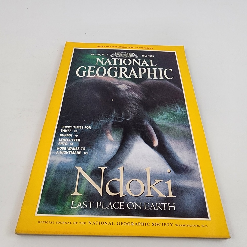 National Geographic Magazine July 1995‎ No Insert